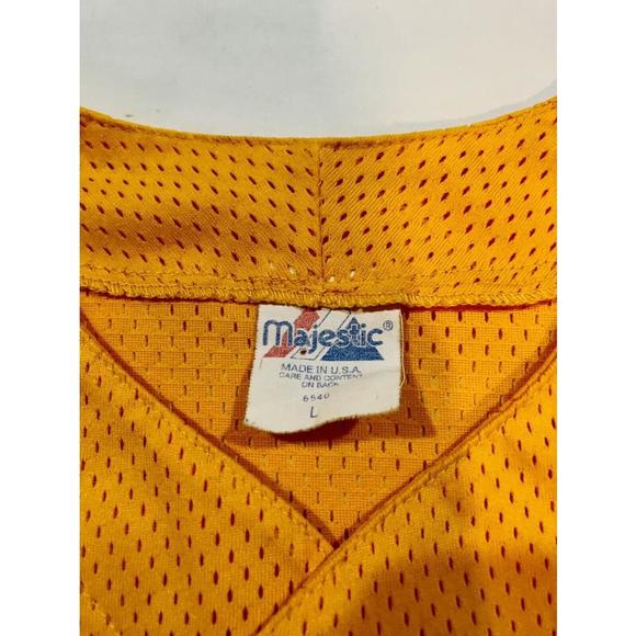 Men’s Large Bad News Bears #3 Baseball Jersey Authentic Majestic Apparel - Picture 3 of 8